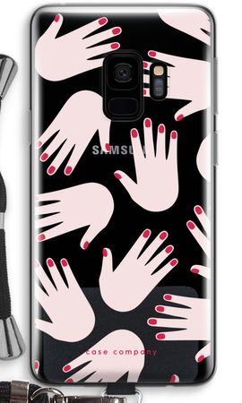 Hands pink