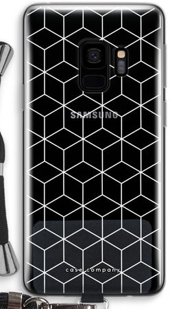 Cubes black and white