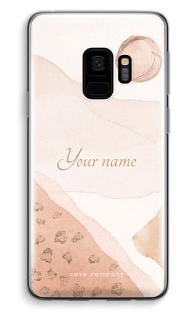 Gold Spots Namecase - Blush