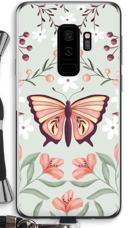 Butterfly in a floral world
