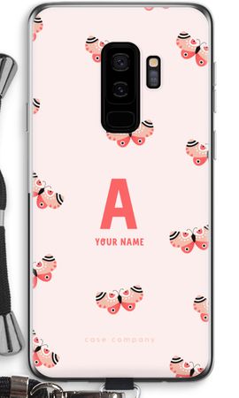 Rosy Butterflies Monogram