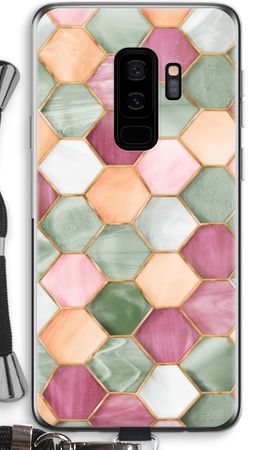 Hexagons in stained glass