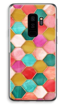 Hexagons in stained glass