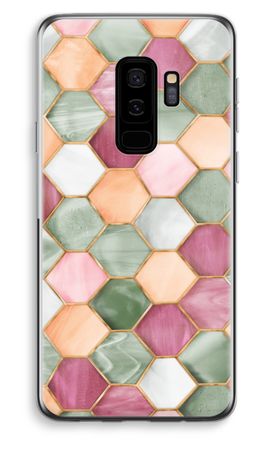 Hexagons in stained glass