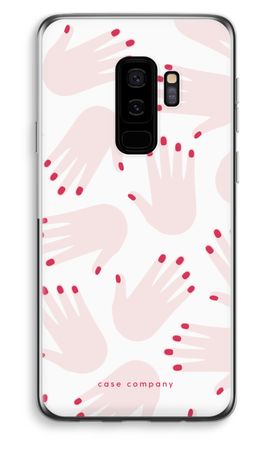 Hands pink