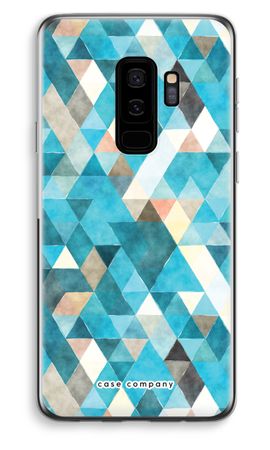 Coloured triangles blue