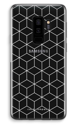 Cubes black and white