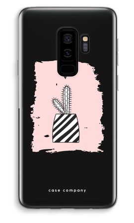 Black and white cactus