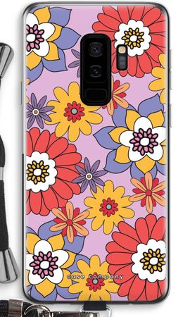 Retro Flowers - Purple