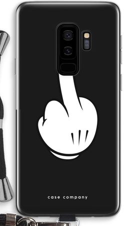 Middle finger black