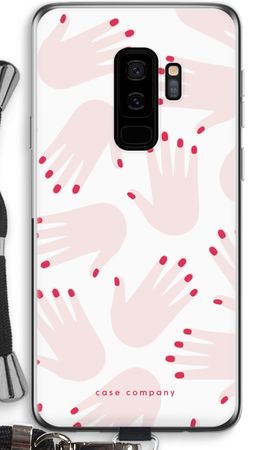 Hands pink