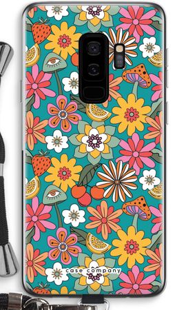 Retro Flowers N°2 - Blue