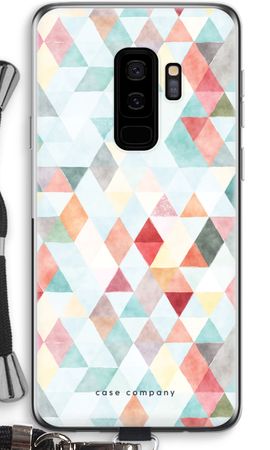 Coloured triangles pastel