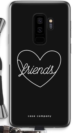 Friends heart black