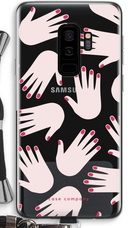 Hands pink