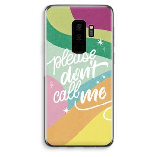 Don't call