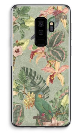 Tropical jungle parrot