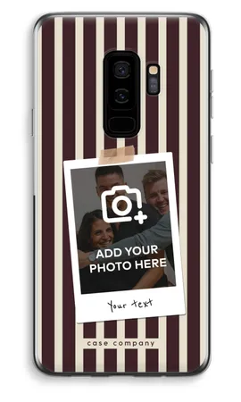 Polaroid - Retro, Samsung Galaxy S9 Plus mykt deksel