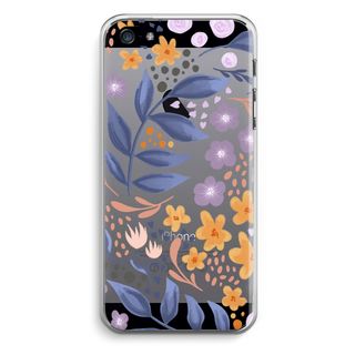 Flowers with blue leaves