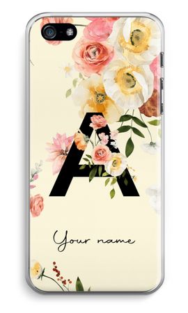Flirty Flowers Monogram