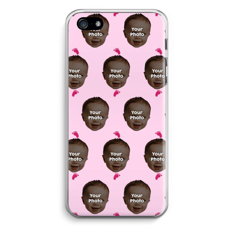 Coque silicone iPhone 5/5S/SE Apple personnalisée - Tata Coque