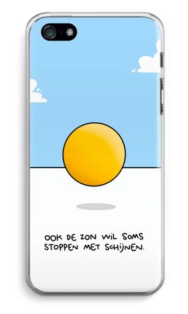 Stoppen met schijnen