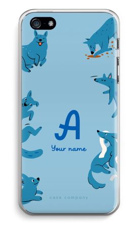 Playful Dogs Monogram