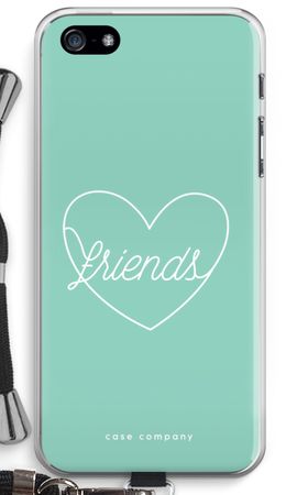 Friends pastellfarbenes Herz