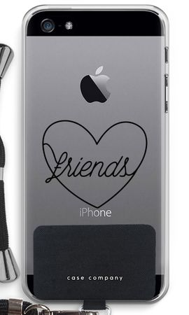 Friends heart black