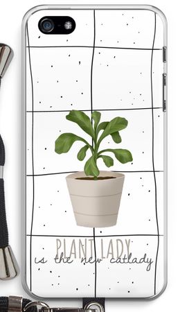 Houseplant on windowpane