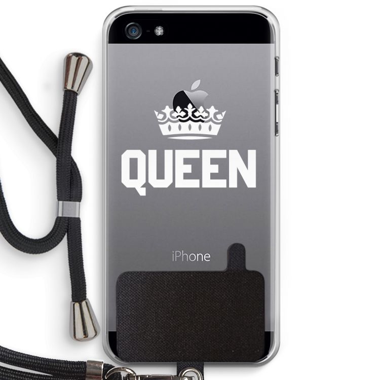 systeem Roux meisje iPhone 5 / 5S / SE hoesje | Queen | Soft hoesje | CaseCompany