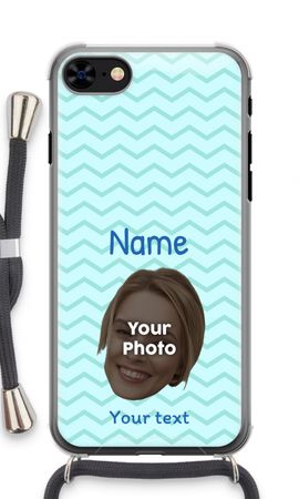 Personalisiertes Gesicht - Streifendesign