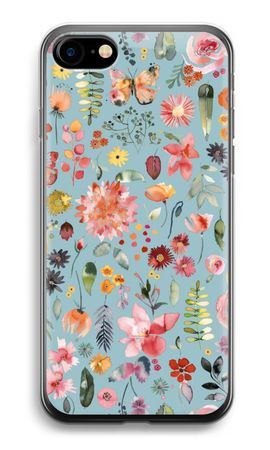 Bunte Pflanzen und Blumen