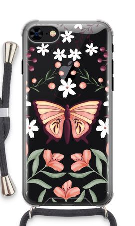 Schmetterling in einer blumigen Welt