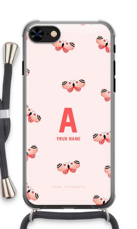 Rosy Butterflies Monogram