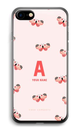 Rosy Butterflies Monogram