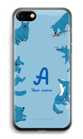 Playful Dogs Monogram