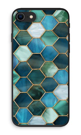 Hexagons in stained glass