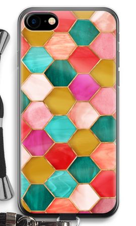 Hexagons in stained glass