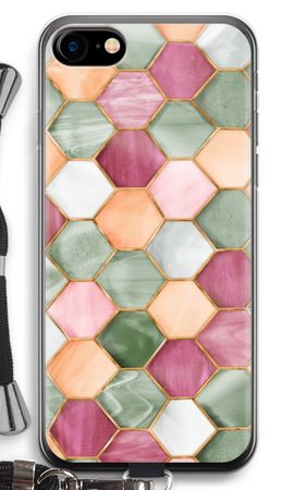 Hexagons in stained glass