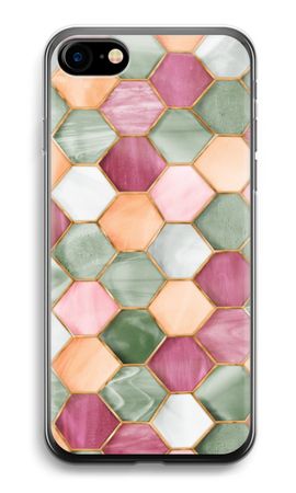 Hexagons in stained glass