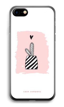 Black and white cactus