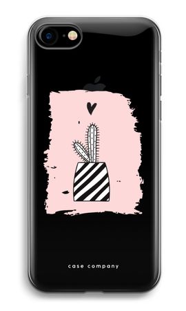Black and white cactus