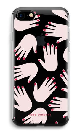 Hands pink