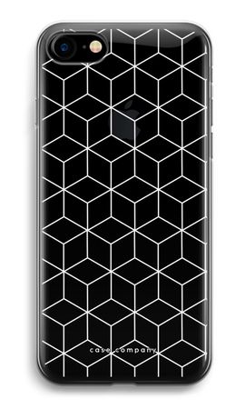 Cubes black and white