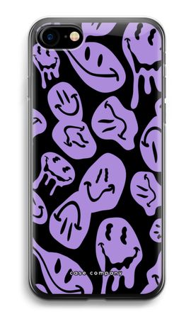 Melting Smiley - Purple