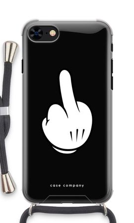 Mittelfinger schwarz