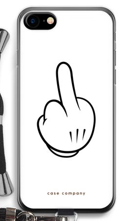 Middle finger white