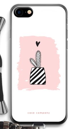 Black and white cactus