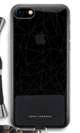 Geometriska linjer zvart